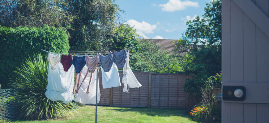 Korzyści suszenia prania na świeżym powietrzu